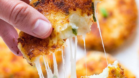 پنکیک سیب‌ زمینی