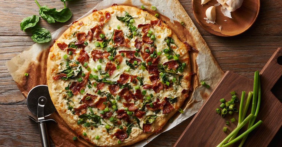 پیتزا چیکن آلفردو