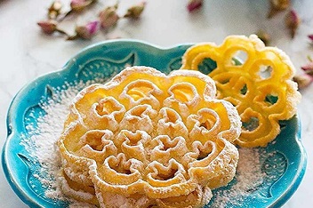 طرز تهیه شیرینی پنجره‌ای برای یلدا