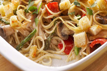 طرز تهیه چیکن تترازینی؛ غذای ایتالیایی