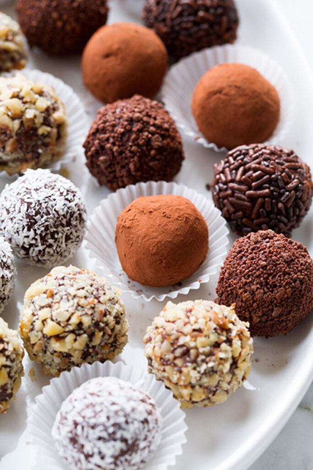 طرز تهیه ترافل شکلاتی