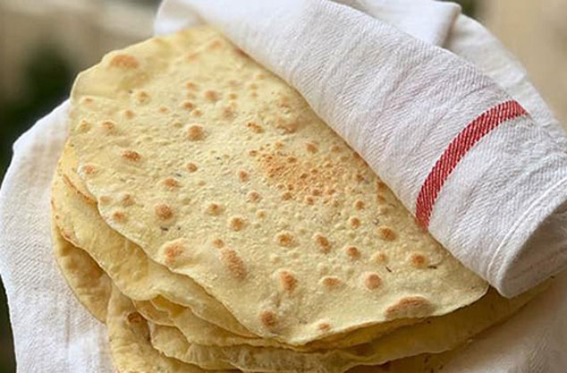 نان تافتون خانگی