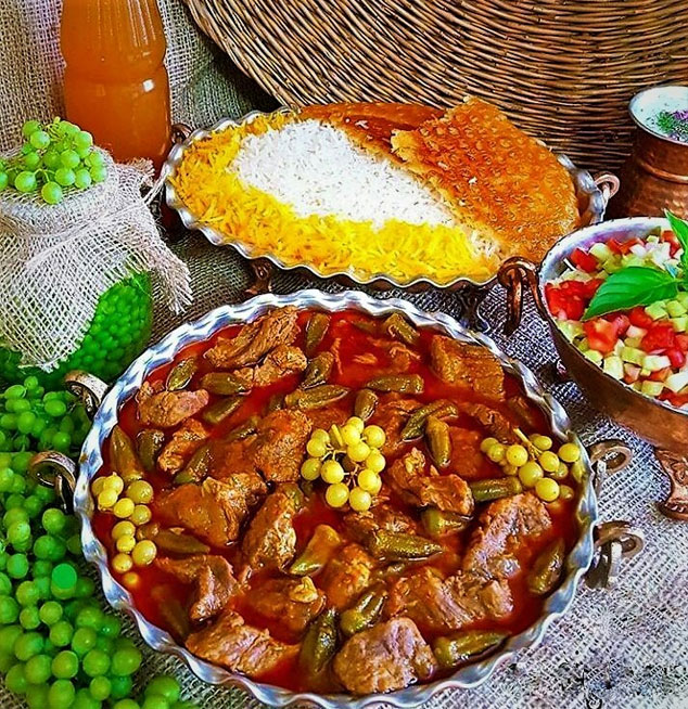 فوت و فن تهیه خورشت بامیه