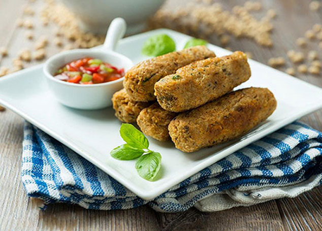 کتلت لپه با گوشت؛ غذایی ساده و مجلسی