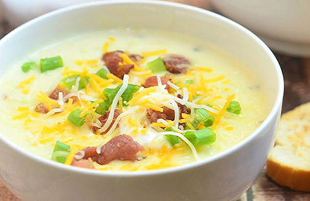 سوپ پوره سیب‌زمینی