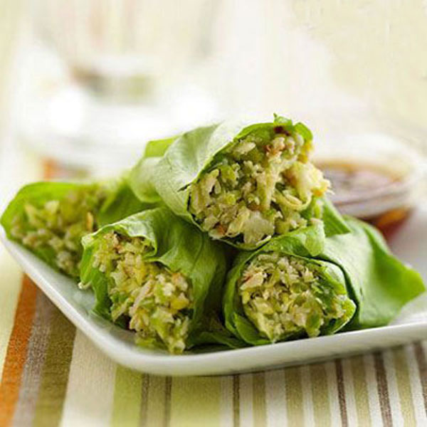 لقمه کاهویی مرغ