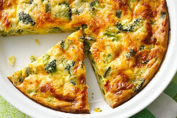 املت بروکلی و پنیر