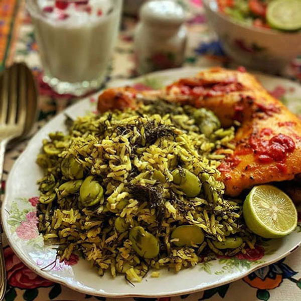 دمپخت شوید باقلا