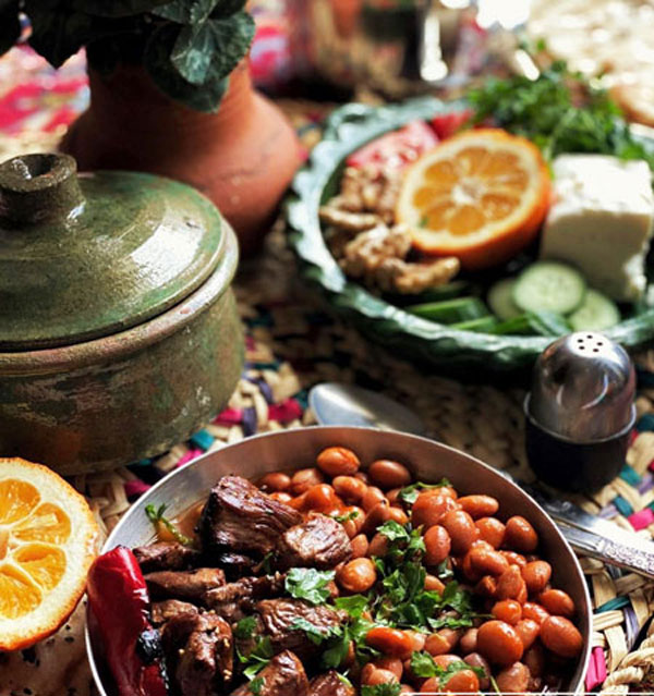 لوبیا کباب رشتی