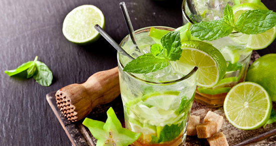 موهیتو لیمو و ریحان