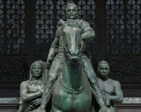 مجسمه روزولت از موزه تاریخ طبیعی آمریکا کنار گذاشته شد