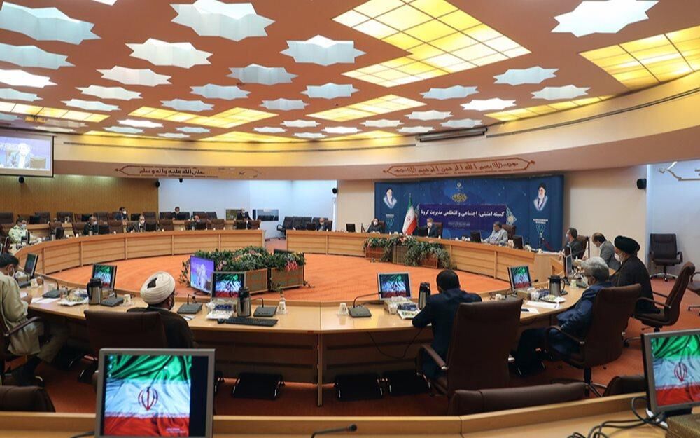 جلسه کمیته امنیتی ستاد ملی مدیریت کرونا برگزار شد