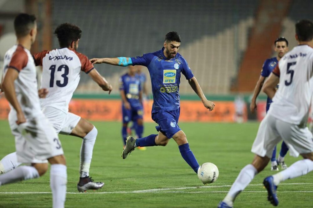 تساوی بدموقع استقلال در آزادی / پرسپولیس ده نفره کامبک زد