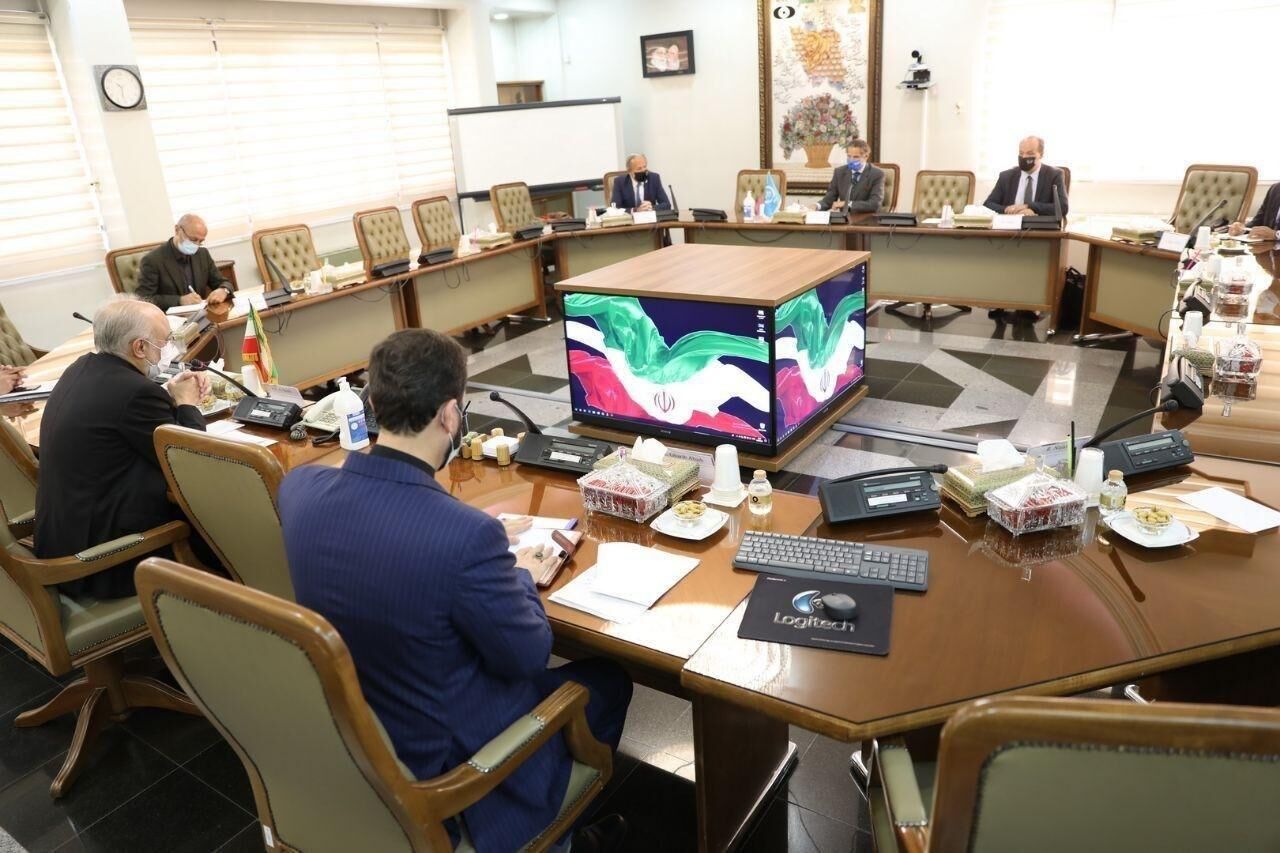 دیدار گروسی با رییس سازمان انرژی اتمی ایران