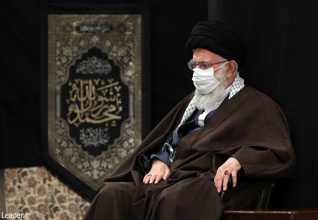 مراسم عزاداری شهادت امام رضا (ع) در حضور رهبر انقلاب