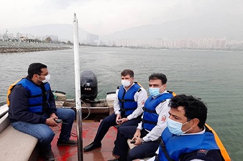 آغاز عملیات جستجوی تمساح در دریاچه چیتگر