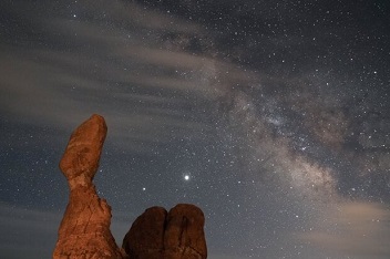 مقارنه مشتری و زحل امشب ساعت ۲۰:۳۰ به وقت ایران