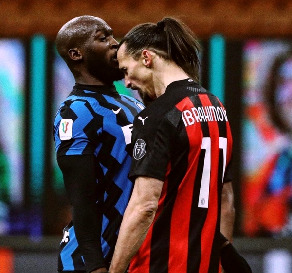 درگیری لفظی زلاتان و لوکاکو در بازی دیشب