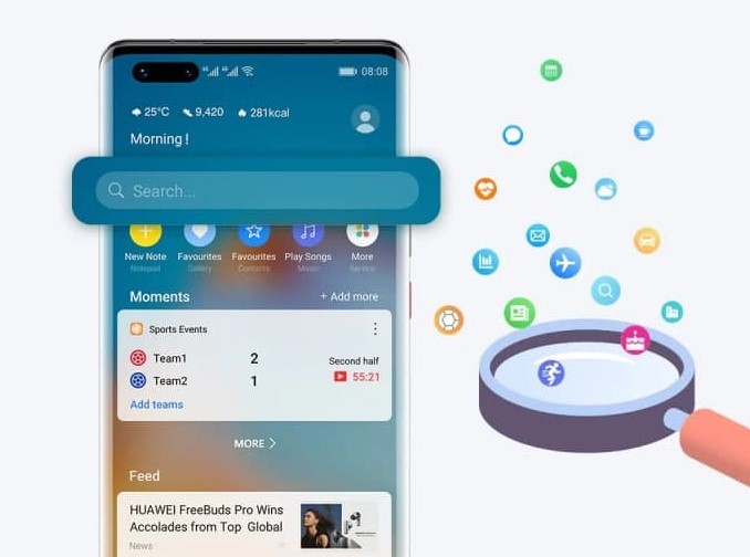 نسخه جدید دستیار هوشمند HUAWEI Assistant با امکانات و ظاهر جدید