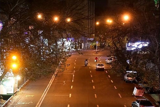 محدودیت تردد شبانه از امشب اجرا می شود