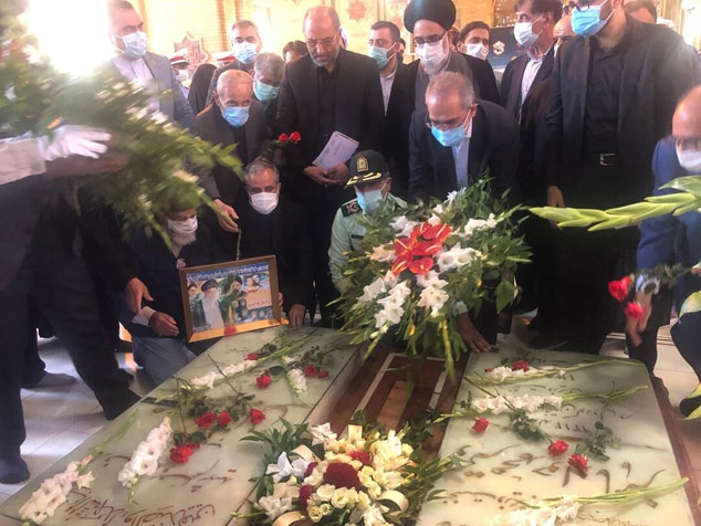 مراسم بزرگداشت شهیدان رجایی و باهنر در بهشت‌ زهرا (س) برگزار شد