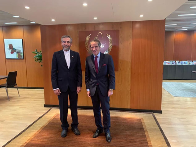 گروسی با مذاکره کننده ارشد ایران دیدار کرد