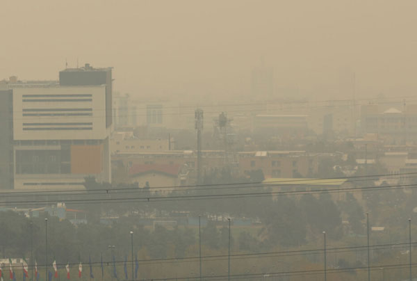 پیش بینی انباشت آلاینده‌های جوی و کاهش کیفیت هوا برای تهران