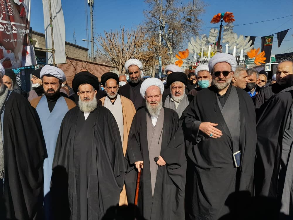 تجمع روحانیون و طلاب بمناسبت شهادت حضرت صدیقه طاهره (س)