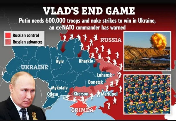 هشدار فرمانده سابق ناتو درباره اقدام احتمالی و خطرناک پوتین