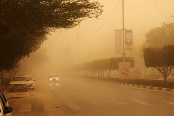 جولان گرد و خاک در نقاط مختلف کشور