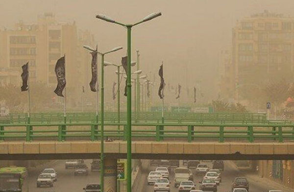 تاخت و تاز گرد و خاک در نقاط مختلف کشور