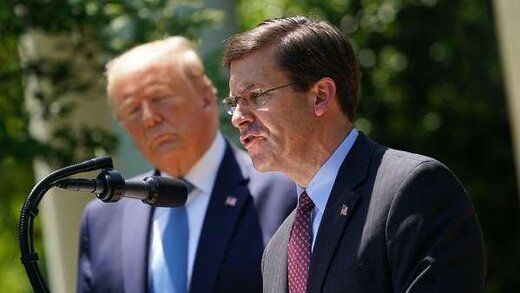 ترامپ چه زمانی وزیر دفاع را برکنار می‌کند؟