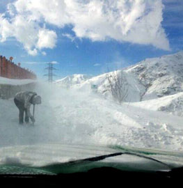 عملیات جستجو و نجات هلال احمر در ارتفاعات تهران