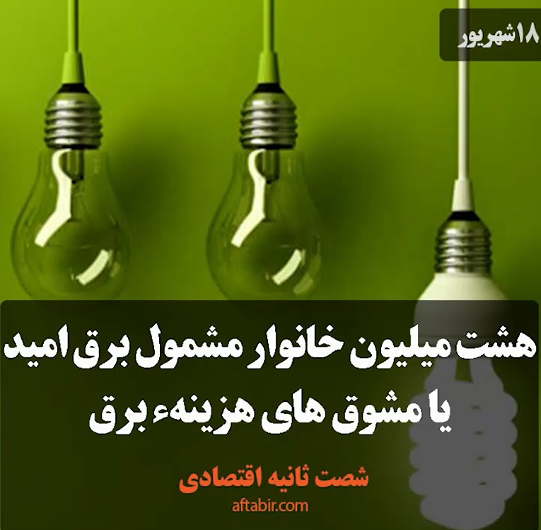 شصت ثانیه با اخبار اقتصادی / 18 شهریور