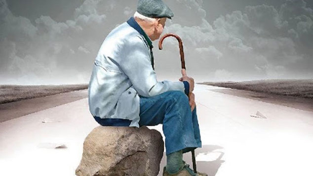 پیرمرد بازنشسته