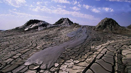 گِل فشان؛ آذربایجان (Mud Volcano)