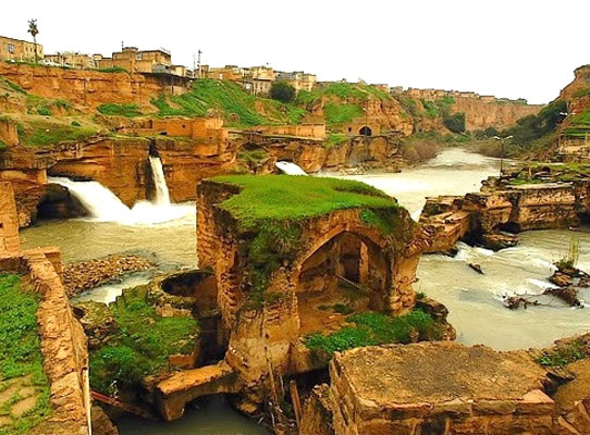 آبشارهای شوشتر ( سیکاها )