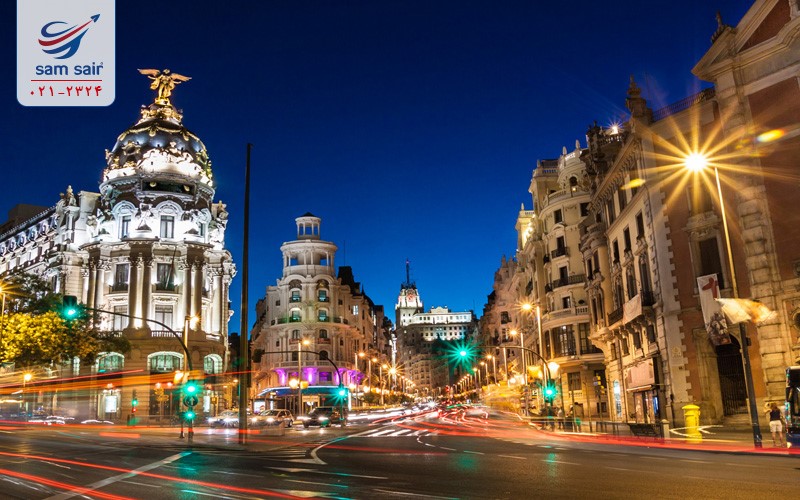 مناطق گردشگری در تور اسپانیا