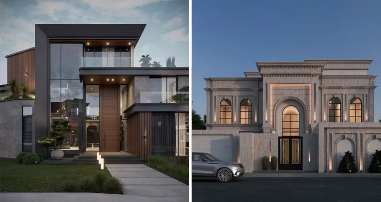 زیباترین ویلاهای مدرن و کلاسیک: ویژگی‌ها، جذابیت‌ها و مقایسه