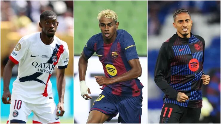 اعلام اسامی نامزدهای توپ طلا؛ مثلث دمبله، یامال و رافینیا شانس اصلی هستند