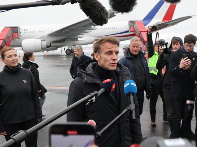 ماکرون: روسیه نمی‌تواند میانجیگر ایران و اسرائیل باشد