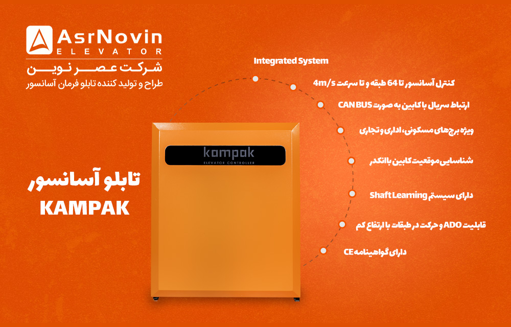 تابلو آسانسور عصر نوین؛ 10 تا از بهترین تابلو آسانسورهای بازار