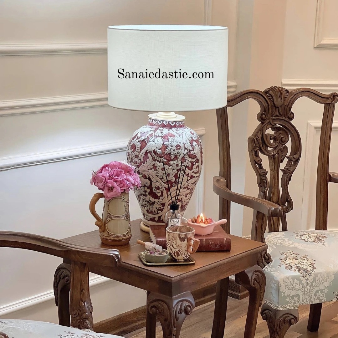 آباژورهای رومیزی دست‌ساز؛ نگین درخشان دکوراسیون خانه شما