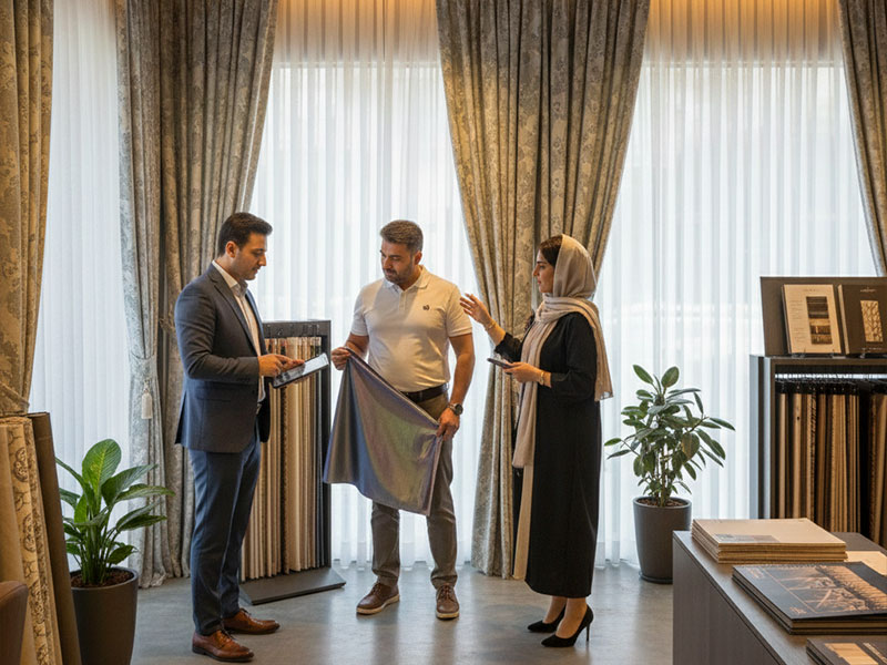 بهترین پرده فروشی در عبدل آباد