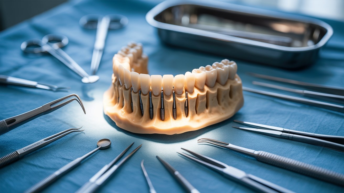 مراحل ایمپلنت کامل فک بالا و پایین